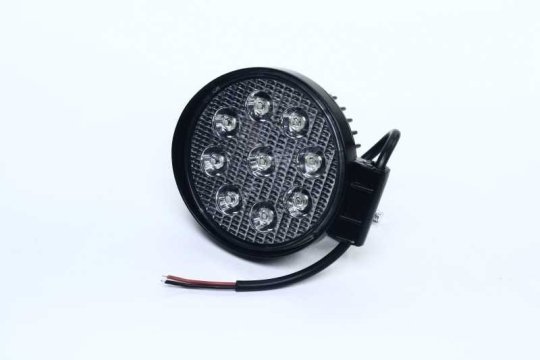 Фара LED додаткова 12 / 24V, 9 * 3W, D = 112 мм <Tempest>