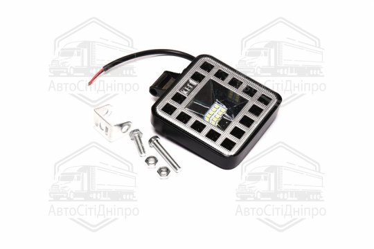 Фара LED квадратна 23W 10-30V вузький промінь <ДК>