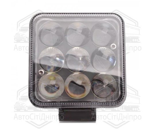 Фара LED квадратна 27W, 9 ламп, 6D <ДК>