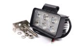 Фара LED прямокутна 18W, 6 ламп, 110 * 65 мм, вузький промінь <ДК>
