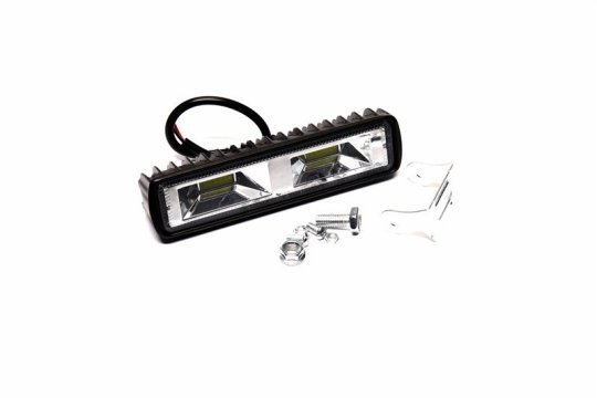 Фара LED прямокутна 48W 6000K (chip COB, 2 діоди, 15см*4см*2.5см, пластик. корп.) <ДК>