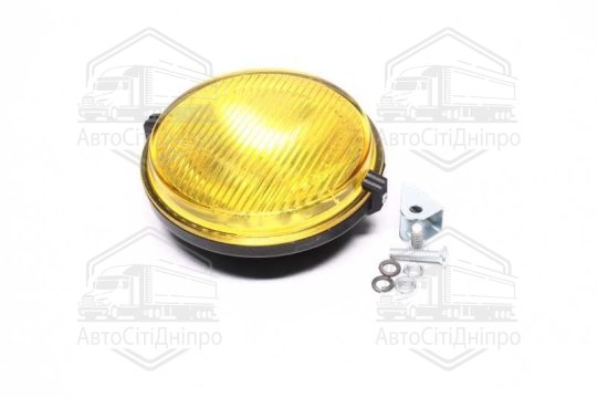 Фара протитуманна ФПГ-119 (МТЗ, кругла, галоген. ламп., жовт. скло) Руслан-Комплект
