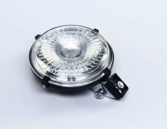Фара робоча кругла, ФПГ-101 (12В, біла, метал. корпус, 70*164*195) Руслан-Комплект