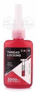Фіксатор різьби AXXIS червоний 50г