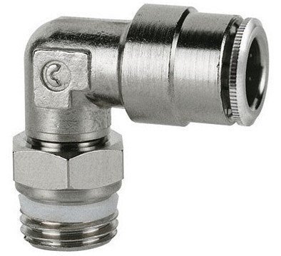 Фітинг перехідний кутовий S6520 (1/8"- 6 мм) CAMOZZI