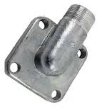 Фланець насосу НШ-10 (РВТ S=24 кутовий, М20*1,5, алюм.) Україна