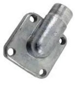 Фланець насосу НШ-10 (РВТ S=24 кутовий, М20*1,5, алюм.) Україна