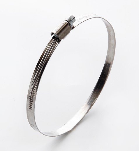 Хомут черв'ячний нерж. 150*170