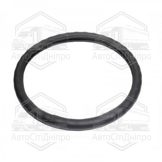 Чохол на руль чорний з перфорацією XXXL <ДК>