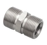 Штуцер зєднувальний S19*S19 (М18*1,5-М18*1,5)