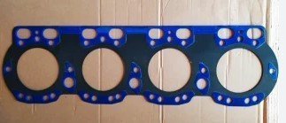 Прокладка головки блока 7511(цільні головки) з ущільн.СИНЯ