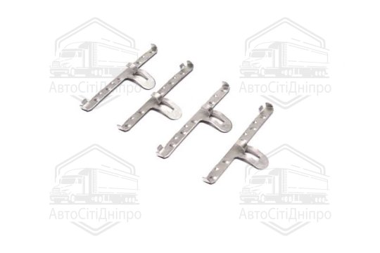 Монтажний к-кт гальм. колодок SEAT CORDOBA, IBIZA, TOLEDO; VW GOLF, PASSAT (вир-во ABS)