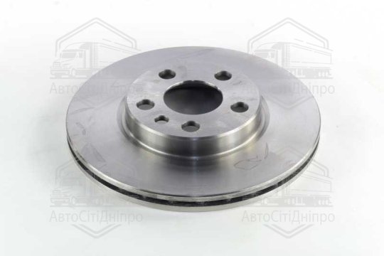 Диск гальмівний CITROEN, FIAT, PEUGEOT, передн., вент. (вир-во ABS)