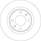 Диск гальмівний CITROEN/PEUGEOT C2/C3/C5/PARTNER передн. вент. (вир-во ABS)