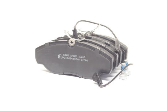 Колодка гальм. диск. CITROEN/FIAT/PEUGEOT JUMPER/DUCATO/BOXER передн. (вир-во ABS)