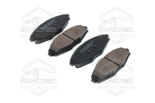 Колодка гальм. диск. DAEWOO LANOS 1.5 передн. (вир-во ABS)