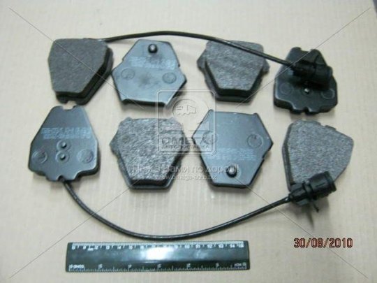 Колодка гальм. AUDI A4/A8 передн. (вир-во ABS)