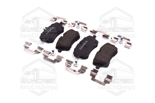 Колодка гальм. диск. MB C180/C200 CDI/C220 CDI передн. (вир-во ABS)