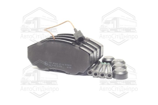 Колодка гальм. диск. CITROEN/FIAT/PEUGEOT JUMPER/DUCATO/BOXER передн. (вир-во ABS)