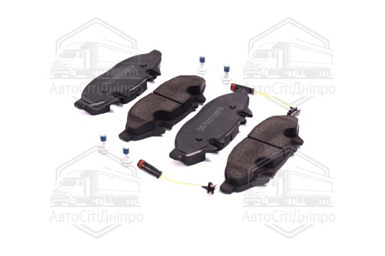 Колодка гальм. диск. MB VIANO (W639), VITO (W639) передн. (вир-во ABS)