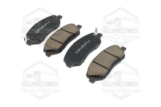 Колодка гальм. диск. HYUNDAI SANTA FE, передн. (вир-во ABS)