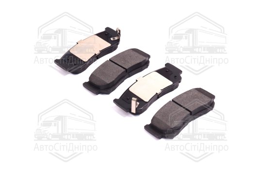 Колодка гальм. HYUNDAI Santa Fe задн. (вир-во ABS)