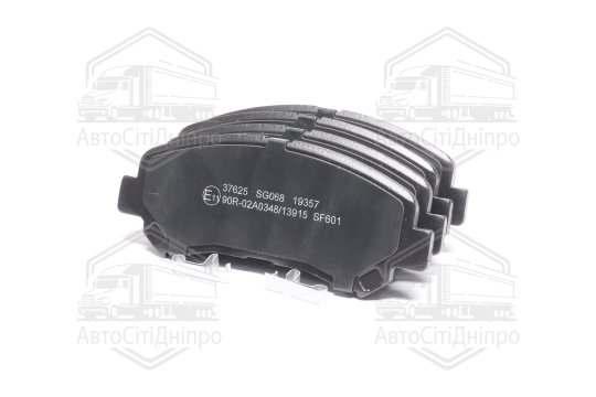 Колодка гальм. диск. NISSAN QASHQAI, передн. (вир-во ABS)