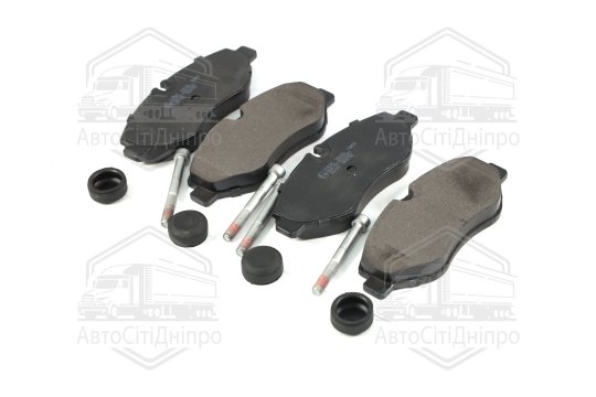 Колодка гальм. диск. IVECO DAILY III 2.3 3.0 06 - передн. (вир-во ABS)