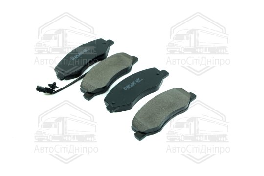 Колодка гальм. диск. OPEL MOVANO B 2.3CDTI 2010-, RENAULT MASTER IV 2010- задн. (вир-во ABS)