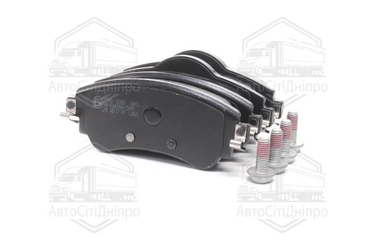 Колодка гальм. диск. CITROEN C4 1.4,1.6 HDI 09-, DS4 1.6HDI 2010 - передн. (вир-во ABS)