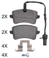 Колодка гальм. диск. передн. (вир-во ABS)