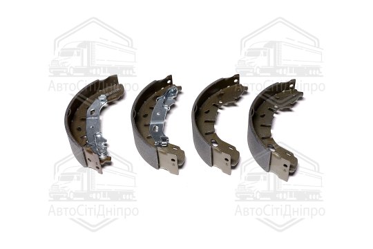 Колодка гальм. барабан. FIAT DOBLO 1.3 D Multijet, 1.6 D Multijet, 10 зад. (вир-во ABS)