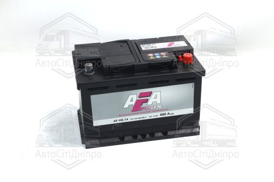Акумулятор 74Ah-12v AFA (278x175x190), R, EN680