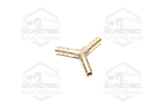 З'єднувач на шланг (трійник, латунь) У-обр. 8*8*8мм (AIRKRAFT)