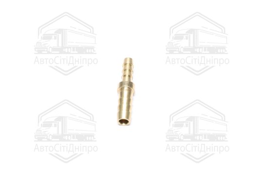 Двосторонній з'єднувач на шланг (латунь) 6*8мм AIRKRAFT HRC04-05(AIRKRAFT)