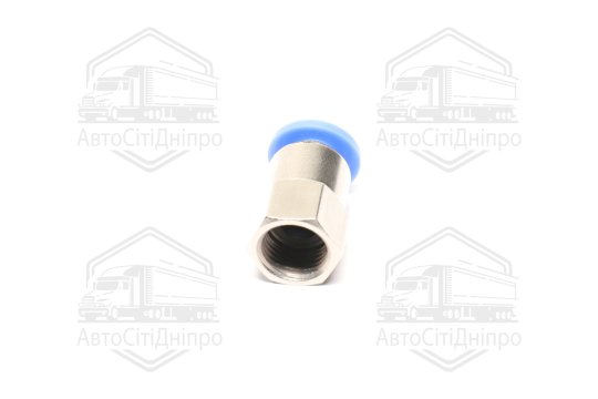 З'єднання цангове PU/PR (пряме, шланг - внутр. різьблення) 6ммX1/8" (AIRKRAFT)