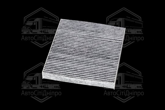 Фільтр салону SKODA FABIA 99-, ROOMSTER 06-, AUDI A2, VW POLO 02- вугільний (вир-во ALPHA FILTER)