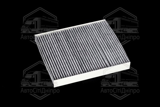 Фільтр салону SKODA FABIA 99-, ROOMSTER 06-, AUDI A2, VW POLO 02- вугільний (вир-во ALPHA FILTER)