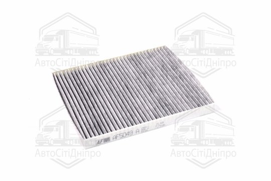 Фільтр салону CHEVROLET AVEO 05- вугільн. (ALPHA FILTER)