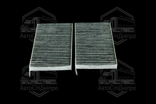 Фільтр салону HYUNDAI H1 08- (2шт.) вугільний (вир-во ALPHA FILTER)