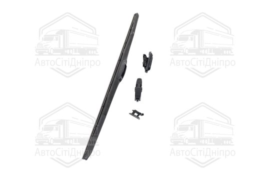 Щітка склоочисника гібрид 700 мм. 5 адаптерів <ARMER>