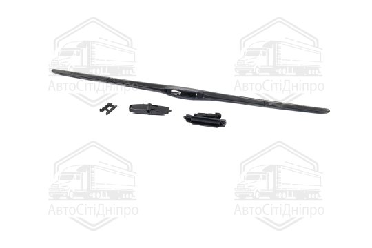 Щітка склоочисника гібрид 700 мм. 5 адаптерів <ARMER>