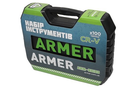 Набір інструментів 100 од. CR-V <ARMER>