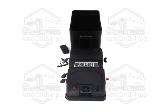 Інвертор 12V-220V/500W/чиста сиусоїда з блоком під акумулятор <ARMER>