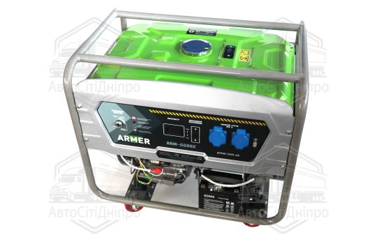 Генератор бензиновий 8 кВт з електричним запуском, 220V, мідна обмотка <ARMER>