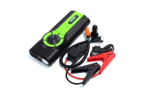 Пуско-зарядний пристрій автономний (power booster) з компресором, 10000 mAh, 500A, 12V <ARMER>