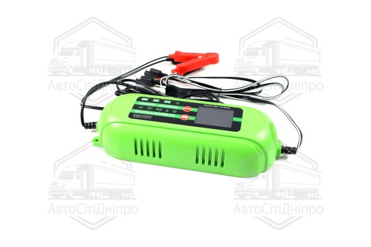 Зарядний пристрій 10А, 12/24V мікропроц., 10-ступ. зарядки, ф-ція пам'яті режимів <ARMER>