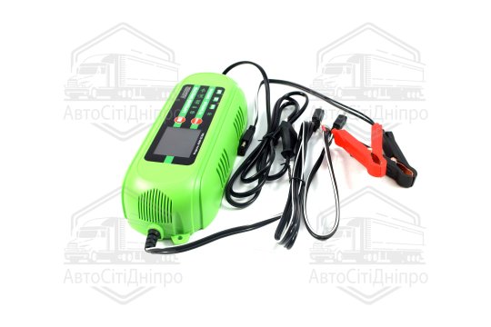 Зарядний пристрій 10А, 12/24V мікропроц., 10-ступ. зарядки, ф-ція пам'яті режимів <ARMER>