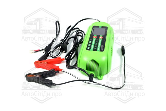 Зарядний пристрій 15А, 12/24V мікропроц., 10-ступ. зарядки, ф-ція пам'яті режимів <ARMER>