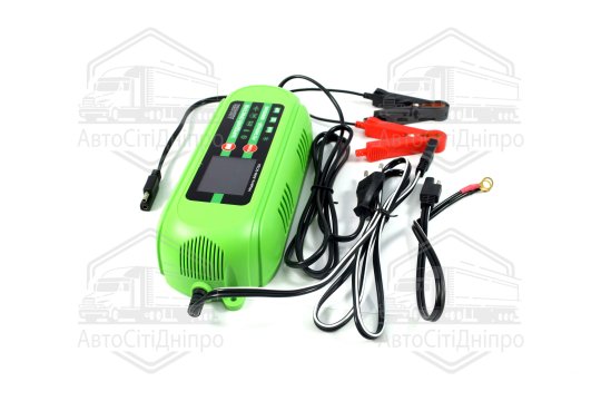 Зарядний пристрій 15А, 12/24V мікропроц., 10-ступ. зарядки, ф-ція пам'яті режимів <ARMER>